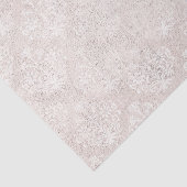 Ivory en White  Damask Tissuepapier (Detail)