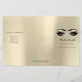 Ivory Eyes Makeup Eyes Lashes DL 3 bijsluiter Flyer