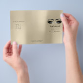 Ivory Eyes Makeup Eyes Lashes DL 3 bijsluiter Flyer (Hand)