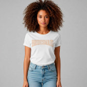 Ivory Faux Lace BRIDESMAID Bachelorette T-shirt