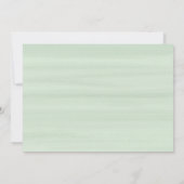 Ivory Floral Rozen bouquet bruiloft Kaart (Achterkant)