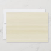 Ivory Floral Rozen bruiloft zwart roze Kaart (Achterkant)