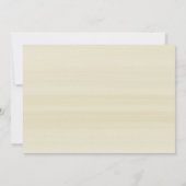 Ivory Floral Rozen Greenery bruiloft blush roze Kaart (Achterkant)