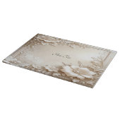 Ivory Flowers Cutting Board Snijplank (Hoek)