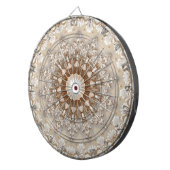 Ivory Flowers Dartboard Dartbord (Voorkant Rechts)