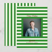 Ivory Forest High School Grad Announcement Card Aankondiging (Voorkant / Achterkant)