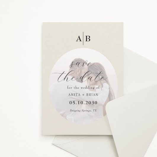Ivory Foto Huwelijk Save The Date
