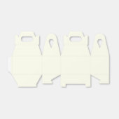 Ivory Gable Favor Box Bedankdoosjes (Uitgevouwen)