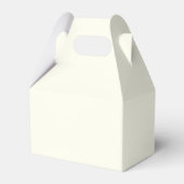 Ivory Gable Favor Box Bedankdoosjes (Voorkant Zijde)