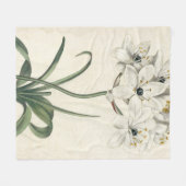 Ivory Garden Fleece Deken (Voorkant (Horizontaal))