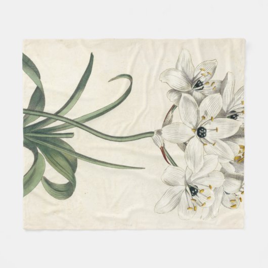 Ivory Garden Fleece Deken (Voorkant (Horizontaal))