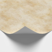 Ivory-gekleurde bijtende textuur cadeaupapier (Hoek)