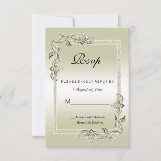 Ivory Gem & Glitter 14th Wedding Jubileum (Voorkant)