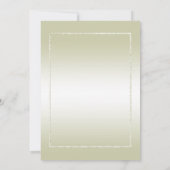 Ivory Gem & Glitter 14th Wedding Jubileum Kaart (Achterkant)