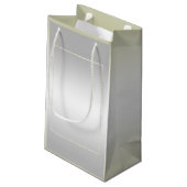 Ivory Gem & Glitter 14th Wedding Jubileum Klein Cadeauzakje (Achterkant Gekanteld)