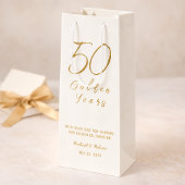 Ivory Gold 50th Golden Years Anniversary Wijn Cadeautas