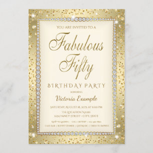 Ivory Gold Fabulous, uitnodiging van 50 dagen