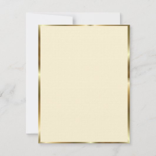 Ivory & Gold Trim (Voorkant)