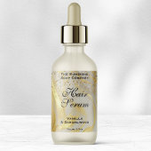 Ivory Goud Glitter Cosmetica Druppelfles Etiket