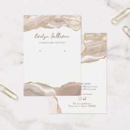 Ivory goudsieraden voor sieraden visitekaartje