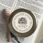 Ivory Honey Jar Label ( Skep)