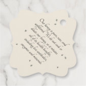 Ivory Honey Label (Fancy vierkant kep bijen) (Achterkant)