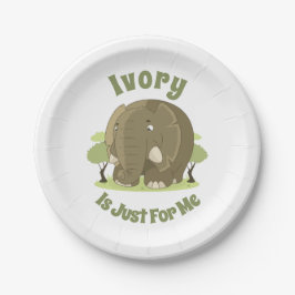 Ivory is alleen voor Bord voor papier