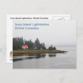 Ivory Island Lightstation Briefkaart (Voorkant / Achterkant)