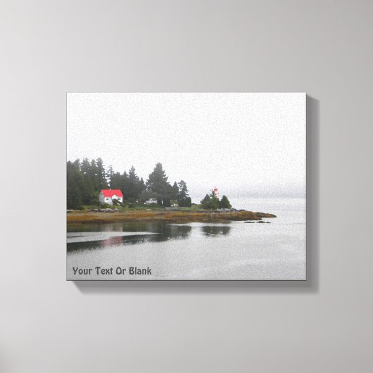 Ivory Island Lightstation Canvas Afdruk (Voorkant)