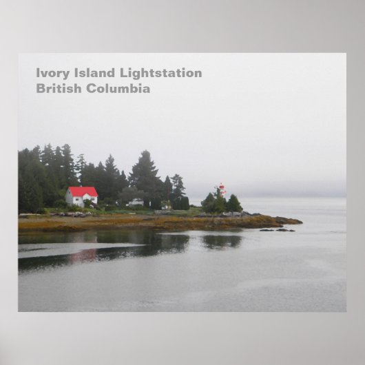Ivory Island Lightstation Poster (Voorkant)