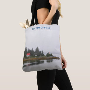 Ivory Island Lightstation Tote Bag