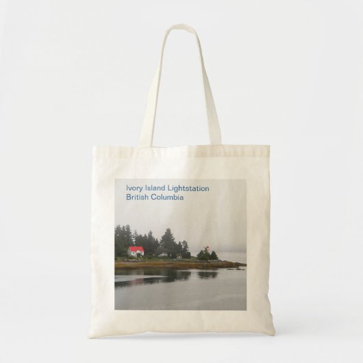 Ivory Island Lightstation Tote Bag (Voorkant)