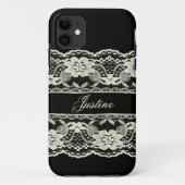 Ivory Lace iPhone 5 Hoesje (Achterkant)