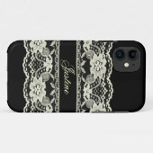 Ivory Lace iPhone 5 Hoesje (Achterkant (horizontaal))