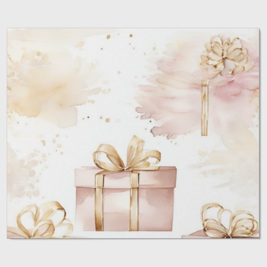 Ivory Lace Reverie Cadeaupapier (Vlak)