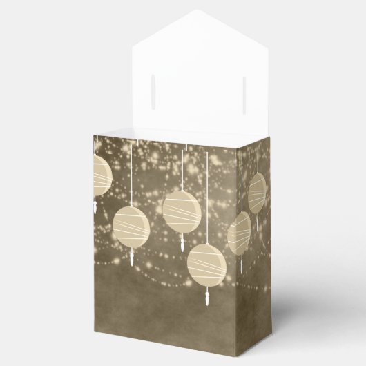 Ivory Lantern Bedankdoosjes (Geopend)