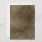 Ivory Lantern Bridal Shower Invitation Kaart (Achterkant)