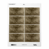 Ivory Lantern Label (Full Sheet)