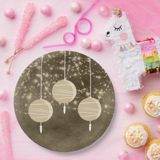 Ivory Lantern Papieren Bordje (Feest)