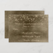 Ivory Lantern RSVP-kaarten RSVP Kaartje (Voorkant / Achterkant)