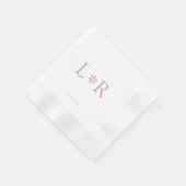 Ivory & Lilac | Stijlvol Modern Servet (Hoek)