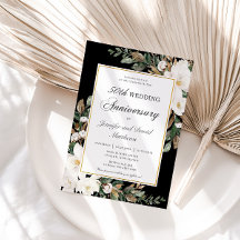 Ivory Magnolias Cotton Floral Wedding Jubileum