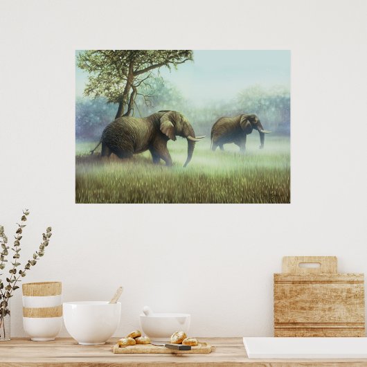 Ivory Mist Poster (Keuken)