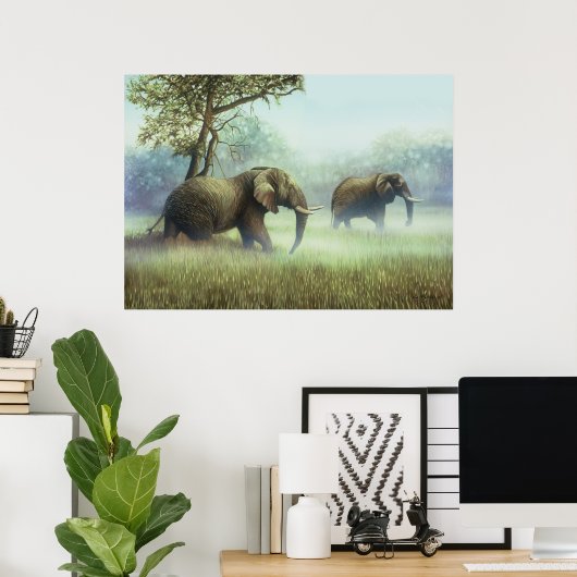 Ivory Mist Poster (Thuiskantoor)