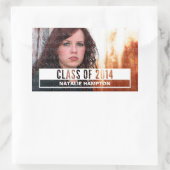 Ivory Modern cut out Afstudeerder Stickers (Tas)