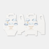 Ivory Moon Stars Twinkle Boy Baby shower Bedankdoosjes (Uitgevouwen)