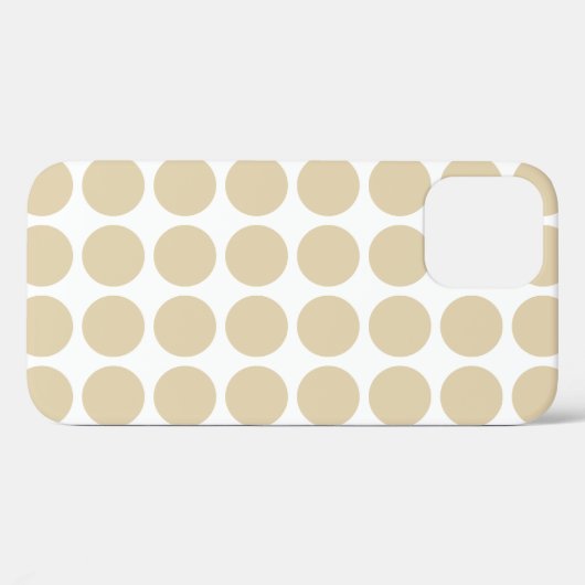 Ivory Neutrale Stippen Case-Mate iPhone Case (Achterkant (horizontaal))