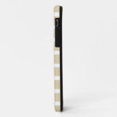 Ivory Neutrale Stripes Case-Mate iPhone Case (Achterkant/links)