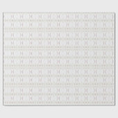 Ivory off-white roze geometrische kunstontwerpdeco cadeaupapier (Vlak)