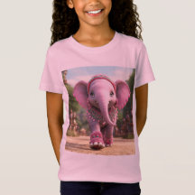 Ivory Olifant Vriendschaps T-Shirt – Kids Editie
